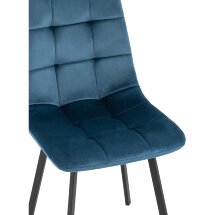 Стул Stool Group Chilly велюр сине-зеленый