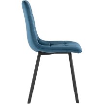Стул Stool Group Chilly велюр сине-зеленый