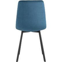 Стул Stool Group Chilly велюр сине-зеленый
