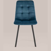 Стул Stool Group Chilly велюр сине-зеленый