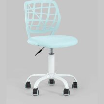 Компьютерное кресло Stool Group детское Эльза мятный обивка сетка текстиль спинка пластик крестовина металл пластик механизм рег