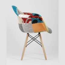 Кресло Eames DSW пэчворк