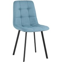 Стул Stool Group Chilly рогожка голубой