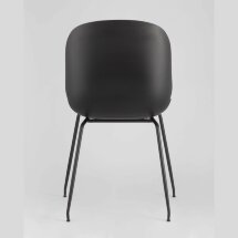 Стул Stool Group Beetle PU коричневый, металлический каркас, черные ножки