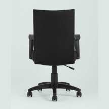 Компьютерное кресло TopChairs TopChairs Harmony офисное черное в прочной текстильной обивке, механизм регулировки по высоте