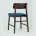 Комплект из двух стульев Stool Group ODEN мягкая тканевая синяя обивка 