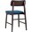Комплект из двух стульев Stool Group ODEN мягкая тканевая синяя обивка 