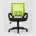 Компьютерное кресло TopChairs TopChairs Simple офисное зеленое в обивке из текстиля с сеткой, механизм качания Top Gun 