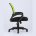 Компьютерное кресло TopChairs TopChairs Simple офисное зеленое в обивке из текстиля с сеткой, механизм качания Top Gun 