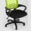 Компьютерное кресло TopChairs TopChairs Simple офисное зеленое в обивке из текстиля с сеткой, механизм качания Top Gun 