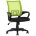 Компьютерное кресло TopChairs TopChairs Simple офисное зеленое в обивке из текстиля с сеткой, механизм качания Top Gun 