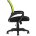 Компьютерное кресло TopChairs TopChairs Simple офисное зеленое в обивке из текстиля с сеткой, механизм качания Top Gun 