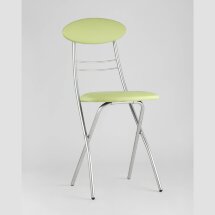 Стул складной Stool Group М8-01 Компакт фисташка металлический каркас, кожа PVC