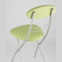 Стул складной Stool Group М8-01 Компакт фисташка металлический каркас, кожа PVC