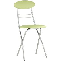 Стул складной Stool Group М8-01 Компакт фисташка металлический каркас, кожа PVC