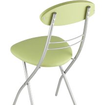 Стул складной Stool Group М8-01 Компакт фисташка металлический каркас, кожа PVC