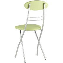 Стул складной Stool Group М8-01 Компакт фисташка металлический каркас, кожа PVC