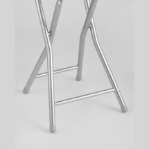 Табурет складной Stool Group МДФ бежевый/бук, сиденье - МДФ, каркас - сталь, порошковое напыление, металлические ножки