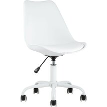 Стул офисный Stool Group Blok пластиковый белый