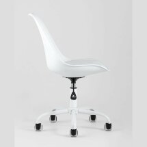 Стул офисный Stool Group Blok пластиковый белый