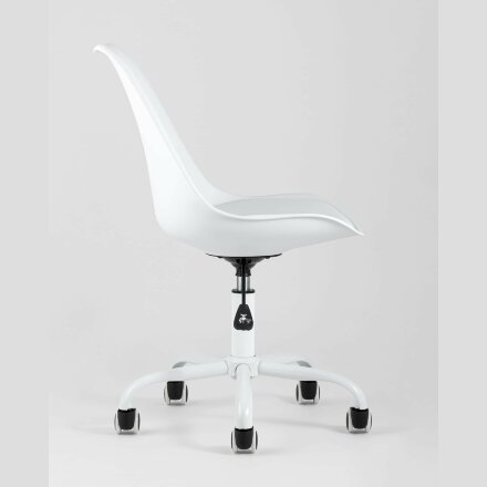Стул офисный Stool Group Blok пластиковый белый 