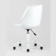 Стул офисный Stool Group Blok пластиковый белый