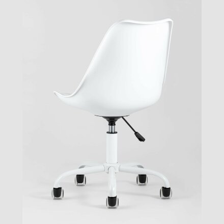 Стул офисный Stool Group Blok пластиковый белый 