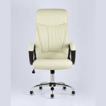 Компьютерное кресло TopChairs TopChairs Tower офисное черное в обивке из экокожи, механизм качания Top Gun