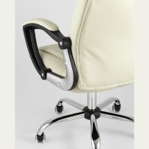 Компьютерное кресло TopChairs TopChairs Tower офисное черное в обивке из экокожи, механизм качания Top Gun