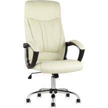 Компьютерное кресло TopChairs TopChairs Tower офисное черное в обивке из экокожи, механизм качания Top Gun