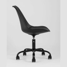 Стул офисный Stool Group Blok пластиковый черный
