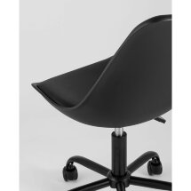 Стул офисный Stool Group Blok пластиковый черный