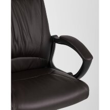 Компьютерное кресло TopChairs TopChairs Tower офисное коричневое в обивке из экокожи, механизм качания Top Gun