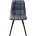 Стул CHILLI SQUARE HK017-12 серый джинсовый, PU / черный каркас М-City 