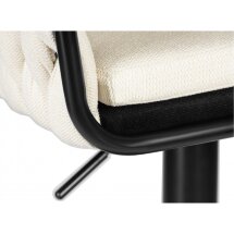 Барный стул Leon кремовая ткань LAR 275-33
