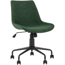 Компьютерное кресло Stool Group Кайзер зеленый обивка шенилл крестовина металл черный