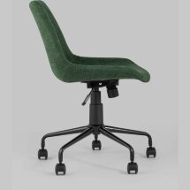Компьютерное кресло Stool Group Кайзер зеленый обивка шенилл крестовина металл черный