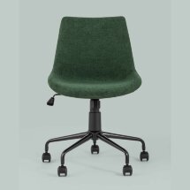 Компьютерное кресло Stool Group Кайзер зеленый обивка шенилл крестовина металл черный