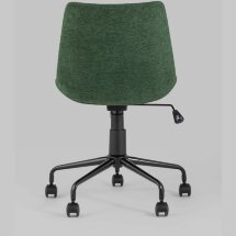 Компьютерное кресло Stool Group Кайзер зеленый обивка шенилл крестовина металл черный
