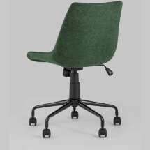 Компьютерное кресло Stool Group Кайзер зеленый обивка шенилл крестовина металл черный
