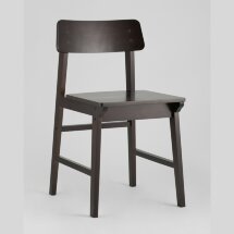 Стул Stool Group ODEN Wood, цвет эспрессо, массив гевеи, 4 шт.