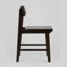 Стул Stool Group ODEN Wood, цвет эспрессо, массив гевеи, 4 шт.