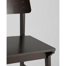 Стул Stool Group ODEN Wood, цвет эспрессо, массив гевеи, 4 шт.