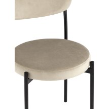Стул Stool Group Бриф NEW велюр бежевый