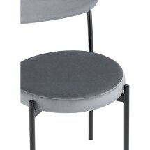 Стул Stool Group Бриф NEW велюр серый