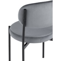 Стул Stool Group Бриф NEW велюр серый