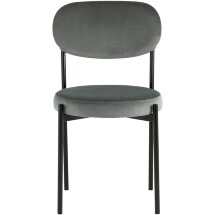Стул Stool Group Бриф NEW велюр тёмно-серый