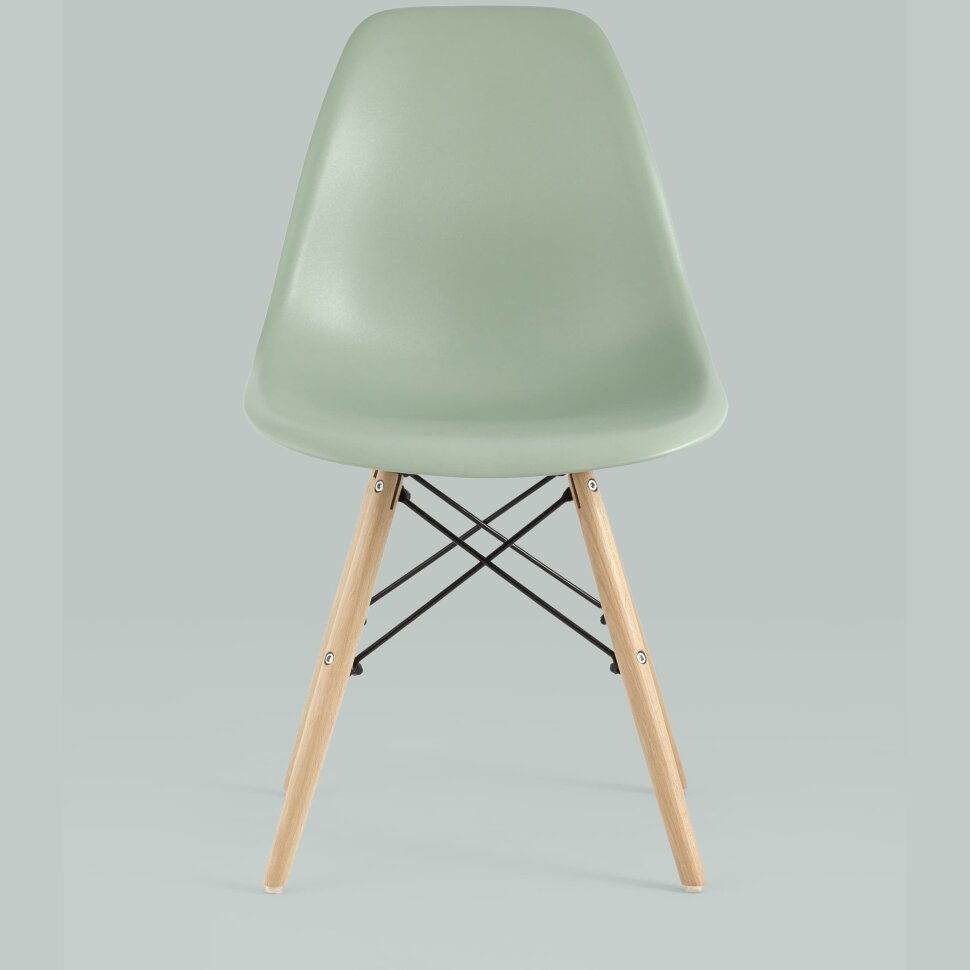 Стул Eames DSW серо-зеленый x4 Стул Eames DSW серо-зеленый x4