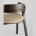 Комплект из двух стульев Stool Group VINCENT в мягкой бежевой обивке, деревянный каркас из массива гевеи 