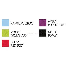 Стул пластиковый на металлокаркасе Venezia-4 Nero Black Черный